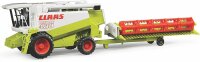 bruder 02120 - Claas Lexion 480 Mähdrescher - 1:20 Bauernhof, Landwirtschaft, Traktor, Trecker, Schlepper, Fahrzeug, Erntemaschine, Feldarbeit, Spielzeug