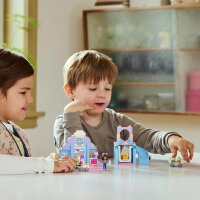 LEGO 4+ Gabbys Puppenhaus Gabbys Kätzchen Öhrchen, Set mit Tieren für Rollenspiele, Kinderspielzeug mit Rutsche und Figuren, Geschenk für Mädchen und Jungen, Spielzeug für kreatives Spielen 10796