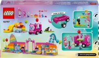 LEGO 4+ Gabbys Puppenhaus Gabbys Partyraum, Disco-Spielset mit Rutsche und Tierfiguren für kreative Rollenspiele, Geschenk für Mädchen und Jungen ab 4 Jahren 10797