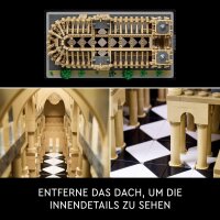 LEGO Architecture Notre-Dame de Paris, Sammlerstück für Erwachsene, Souvenir aus Frankreich, Geschenk für Globetrotter und alle Geschichts- und Kunstbegeisterten, architektonische Modellbausätze 21061