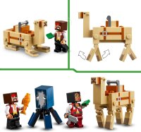 LEGO Minecraft Die Piratenschiffreise, Spielzeug-Schiff mit Piratenfiguren, Tintenfisch und Kamel, Bauspielzeug für Rollenspiele, Geschenk für Jungen und Mädchen ab 8 Jahren 21259