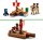 LEGO Minecraft Die Piratenschiffreise, Spielzeug-Schiff mit Piratenfiguren, Tintenfisch und Kamel, Bauspielzeug für Rollenspiele, Geschenk für Jungen und Mädchen ab 8 Jahren 21259