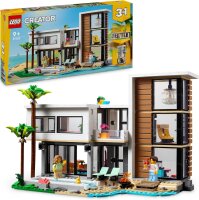 LEGO Creator Modernes Haus, 3-in-1-Set zum Umbauen in ein...