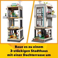 LEGO Creator Modernes Haus, 3-in-1-Set zum Umbauen in ein...