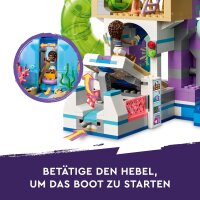 LEGO Friends Heartlake City Wasserpark, Outdoor-Spielset für Mädchen und Jungen ab 8 Jahren, kreatives Spielerlebnis mit 3 Spielfiguren, Mikro-Spielfigur, 3 Rutschen und Whirlpool 42630