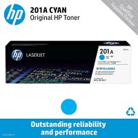 HP 201A (CF401A) cyan Tonerkartusche