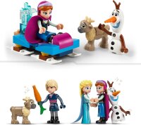 LEGO | Disney Frozen Elsas Winterpalast, Bau- und Spielset für Kinder mit Modell-Palast und Minifiguren ELSA und Anna, Geschenk für Mädchen, Jungen und Filmfans ab 6 Jahren 43244