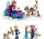 LEGO | Disney Frozen Elsas Winterpalast, Bau- und Spielset für Kinder mit Modell-Palast und Minifiguren ELSA und Anna, Geschenk für Mädchen, Jungen und Filmfans ab 6 Jahren 43244