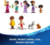 LEGO | Disney Encanto Das magische Haus der Madrigals, Puppenhaus für Kinder mit der Spielfigur Mirabel, Bauspielzeug für Mädchen und Jungen ab 7 Jahren 43245