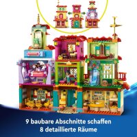 LEGO | Disney Encanto Das magische Haus der Madrigals, Puppenhaus für Kinder mit der Spielfigur Mirabel, Bauspielzeug für Mädchen und Jungen ab 7 Jahren 43245