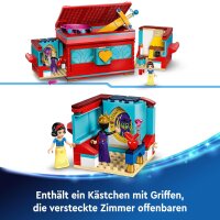 LEGO | Disney Schneewittchens Schmuckkassette, Bauspielzeug für Kinder mit Schneewittchen, der bösen Königin und Armband, Geschenk für Mädchen und Jungen ab 6 Jahren 43276