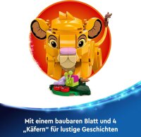 LEGO | Disney Simba, das Löwenjunge des Königs,...