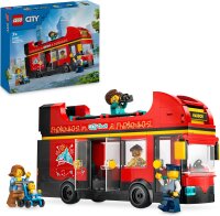 LEGO City Doppeldeckerbus, Doppeldecker Spielzeug-Bus,...