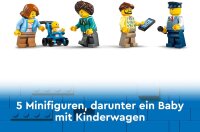 LEGO City Doppeldeckerbus, Doppeldecker Spielzeug-Bus,...