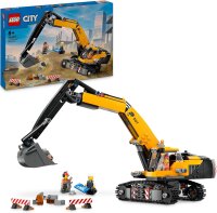 LEGO City Raupenbagger, Spielzeugbagger für Kinder...