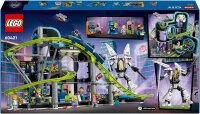 LEGO City Achterbahn mit Roboter-Mech, Spielzeug-Vergnügungspark, Spielset für Jungen und Mädchen ab 8 Jahren, Geschenk für kreative Kinder 60421