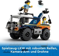 LEGO City Dschungelforscher-Truck, Bau- und Spielset für Kinder ab 6 Jahren, cooles Geburtstagsgeschenk, LKW-Spielzeug, mit 3 Abenteurer-Minifiguren und Tiger 60426