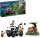 LEGO City Dschungelforscher-Truck, Bau- und Spielset für Kinder ab 6 Jahren, cooles Geburtstagsgeschenk, LKW-Spielzeug, mit 3 Abenteurer-Minifiguren und Tiger 60426