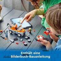 LEGO City Abschleppwagen mit Sportauto, Spielzeug-Auto für Jungen und Mädchen ab 4 Jahren, Geburtstagsgeschenk für Kinder, LKW-Spielzeug mit 2 Minifiguren und Zubehör wie einem Cochlea-Implantat 60435