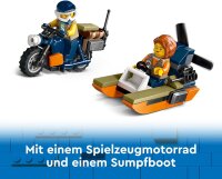 LEGO City Dschungelforscher-Hubschrauber, Abenteuer-Spielset für Kinder ab 8 Jahren, Weihnachts- oder Geburtstagsgeschenk für Kinder, 5 Minifiguren und 3 Gorillas 60437