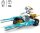 LEGO NINJAGO Zanes Eismotorrad, Ninja-Spielset mit 1 Minifigur, Action-Spielzeug, baubares kleines Fahrzeug für Kinder, Geschenk für Jungen und Mädchen ab 7 Jahren 71816