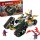 LEGO NINJAGO Kombi-Raupe des Ninja-Teams, 4-in-1-Set mit Gleiter, Rennauto und 2 Motorrädern und 6 Minifiguren, Geschenk für Jungen und Mädchen, Ninja-Spielzeug 71820