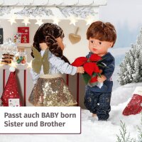 BABY born Adventskalender mit 24 Überraschungen, enthält Kleidung und Accessoires für 43 cm Puppen, 832844 Zapf Creation