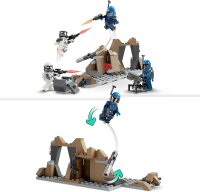 LEGO Star Wars: The Mandalorian Hinterhalt auf Mandalore Battle Pack, Abenteuer-Bauspielzeug für Kinder, Action-Spielset zum Sammeln, Geschenkidee für Jungen und Mädchen 75373