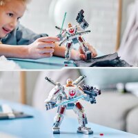 LEGO Star Wars Luke Skywalkers X-Wing Mech, Bauspielzeug Steinen zum Sammeln, Actionabenteuer, Geschenkidee für kreative Jungen und Mädchen ab 6 Jahren 75390