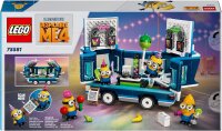 LEGO Ich – Einfach unverbesserlich 4: Minions und der Party Bus, Geschenkidee für Minions Fans, Kinderspielzeug mit 4 Minifiguren für Jungen und Mädchen ab 7 Jahren 75581