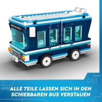 LEGO Ich – Einfach unverbesserlich 4: Minions und der Party Bus, Geschenkidee für Minions Fans, Kinderspielzeug mit 4 Minifiguren für Jungen und Mädchen ab 7 Jahren 75581