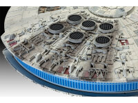 Revell - Modellbausatz I Geschenkset Millennium Falcon I Detailreicher Star Wars Bausatz I 52 Teile I Maßstab 1:72 I für Kinder und Erwachsene ab 10 Jahren