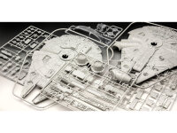 Revell - Modellbausatz I Geschenkset Millennium Falcon I Detailreicher Star Wars Bausatz I 52 Teile I Maßstab 1:72 I für Kinder und Erwachsene ab 10 Jahren