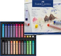 Faber-Castell 128324 - Softpastellkreide STUDIO QUALITY, 24er Etui