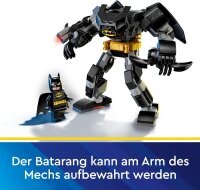 LEGO DC Batman: Batman Mech, Superhelden-Spielzeug, bewegliche Action-Figur zum Sammeln, Set mit Mech und Minifigur, Geschenk für kreative Jungen und Mädchen ab 6 Jahren 76270