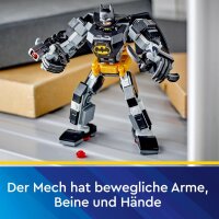 LEGO DC Batman: Batman Mech, Superhelden-Spielzeug, bewegliche Action-Figur zum Sammeln, Set mit Mech und Minifigur, Geschenk für kreative Jungen und Mädchen ab 6 Jahren 76270