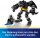 LEGO DC Batman: Batman Mech, Superhelden-Spielzeug, bewegliche Action-Figur zum Sammeln, Set mit Mech und Minifigur, Geschenk für kreative Jungen und Mädchen ab 6 Jahren 76270