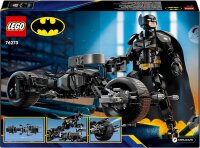 LEGO DC Batman: Batman Baufigur mit dem Batpod, Spielzeug zu den Filmen mit dem Superhelden, Abenteuer-Spielset für Kinder, Geschenk für Jungen und Mädchen 76273