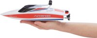 Revell RC Boot Sundancer, mit Schutzschaltung - die Propeller Laufen erst im Wasser Control Ferngesteuertes Boot, 31,5 cm, Weiß/Rot