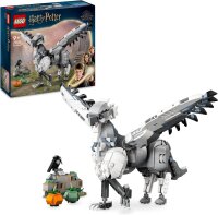 LEGO Harry Potter Hippogreif Seidenschnabel, Fabelwesen-Spielzeug zum Sammeln, kreatives Spielset für Kinder, Geschenk für Jungen, Mädchen und alle Fans 76427