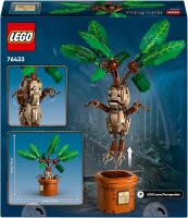 LEGO Harry Potter Zaubertrankpflanze: Alraune, Pflanzen-Spielzeug mit Topf, magisches Geschenk für Mädchen, Jungen und alle Fans, Spielset für fantasievolle Kinder, Wohn-Deko 76433