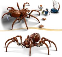 LEGO Harry Potter Aragog im Verbotenen Wald, Fantasy-Spielset mit Spinnen-Figur, Fabelwesen, 2 Minifiguren, magisches Geschenk für Jungen, Mädchen und Fans ab 7 Jahren 76434