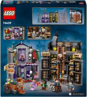 LEGO Harry Potter Ollivanders & Madam Malkins Anzüge, Läden aus der Winkelgasse, Spielset für Kinder, Zauberer-Spielzeug, Fantasy-Geschenke für Mädchen, Jungen und Fans ab 8 Jahren 76439