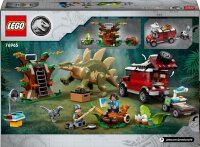 LEGO Jurassic World Dinosaurier-Missionen: Entdeckung des Stegosaurus, Abenteuer-Spielset für Jungen und Mädchen ab 6 Jahren, Geschenk für Fans von Ben und Sammy 76965