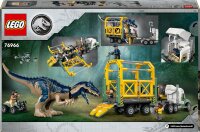 LEGO Jurassic World Dinosaurier-Missionen: Allosaurus-Transporter, Dino-Spielset, Geschenkidee für Kinder mit den Minifiguren Kenji, Darius und Yaz, für Jungen und Mädchen ab 8 Jahren 76966