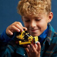 LEGO Technic Schwerlast Bulldozer, Spielzeug-Planierraupe zum Bauen, Ergänze Deine Baustelle, Konstruktionsspielzeug für Kinder, Technik-Geschenk für Jungs und Mädchen ab 7 Jahren 42163