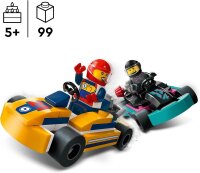 LEGO City Go-Karts mit Rennfahrern, Set mit 2...