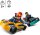 LEGO City Go-Karts mit Rennfahrern, Set mit 2 Rennfahrer-Minifiguren und Rennautos, Auto-Spielzeug ab 5 Jahren für Jungs und Mädchen, lustiges Geschenk für Kinder 60400