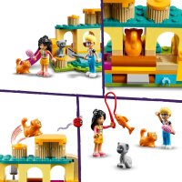 LEGO Friends Abenteuer auf dem Katzenspielplatz, Set mit Spielzeug-Tieren und Figuren, darunter Olly, Liann und 2 Katzenfiguren, Geschenk für Mädchen und Jungen ab 5 Jahren 42612