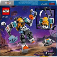 LEGO City Weltraum-Mech, Roboter-Bausatz für Kinder ab 6 Jahren, Set mit Actionfiguren-Spielzeug und Pilot-Figur, Geschenk für Jungs und Mädchen 60428